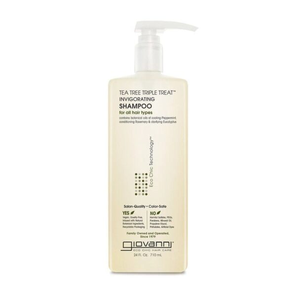 Giovanni Tea Tree Triple Treat Invigorating Shampoo 24 fl. oz.