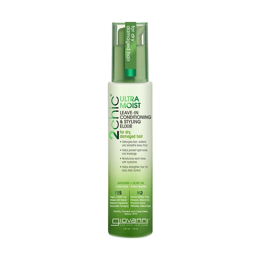 Giovanni Ultra-Moist Leave-In Conditioning & Styling Elixir 4 fl. oz.