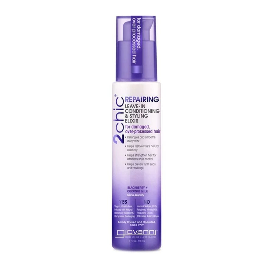 Giovanni Ultra-Repair Leave-In Conditioning & Styling Elixir 4 fl. oz.