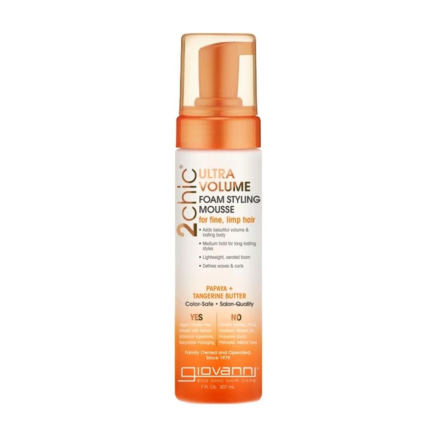 Giovanni Ultra-Volume Foam Styling Mousse 7 fl. oz.