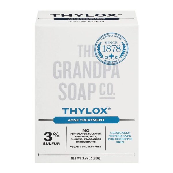 Grandpa Soap Co. Thylox Acne Treatment Bar Soap 3.25 oz.