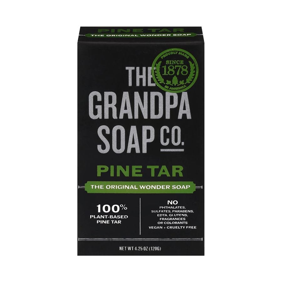 Grandpa Soap Co. Pine Tar Bar Soap 4.25 oz.
