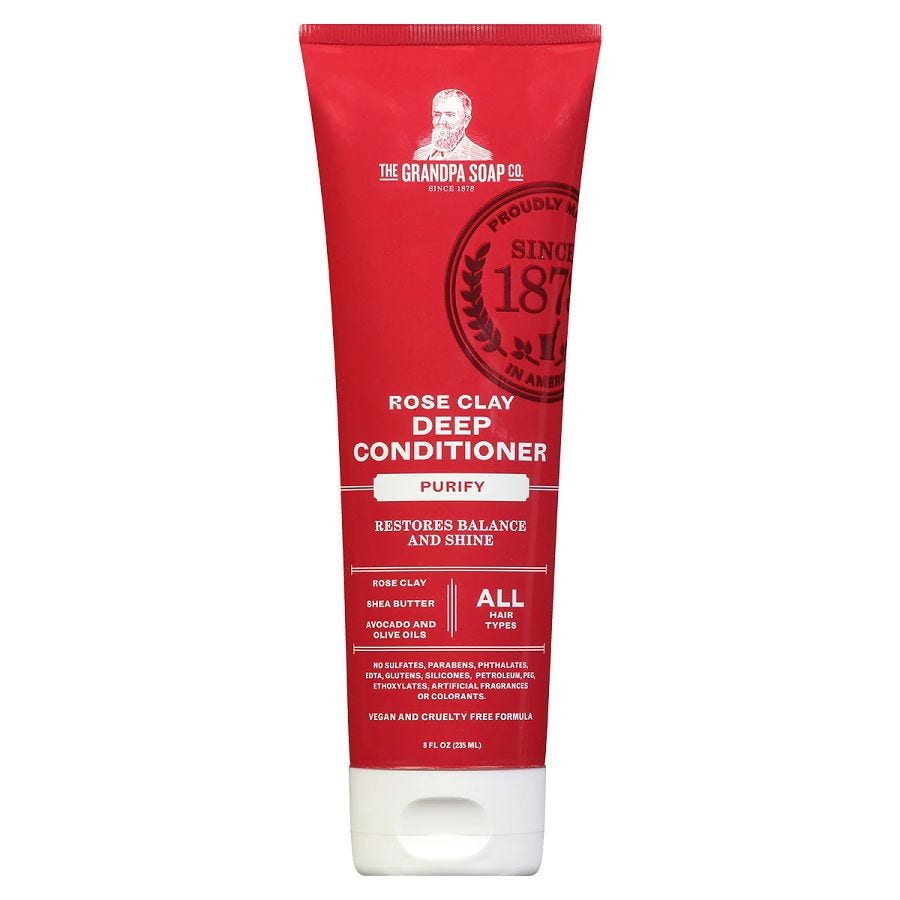 Grandpa Soap Co. Rose Clay Deep Conditioner 8 fl. oz.
