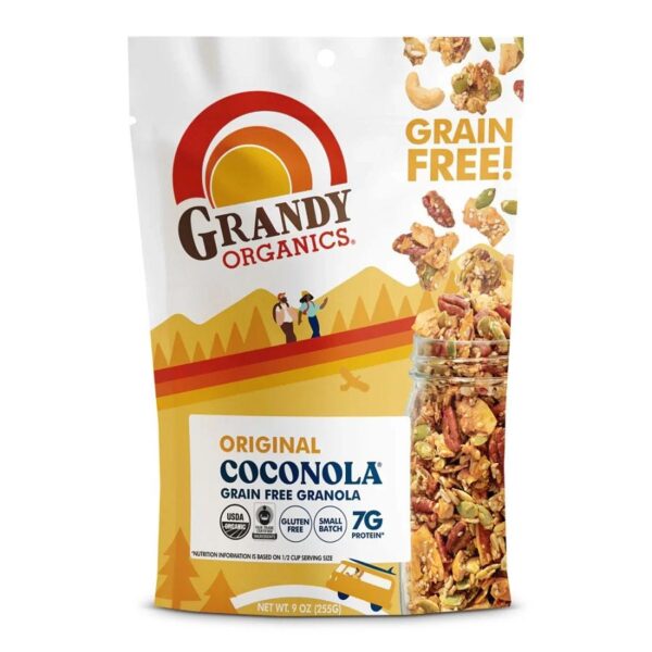 Grandy Oats Original Grain Free Coconola 9 oz. bag