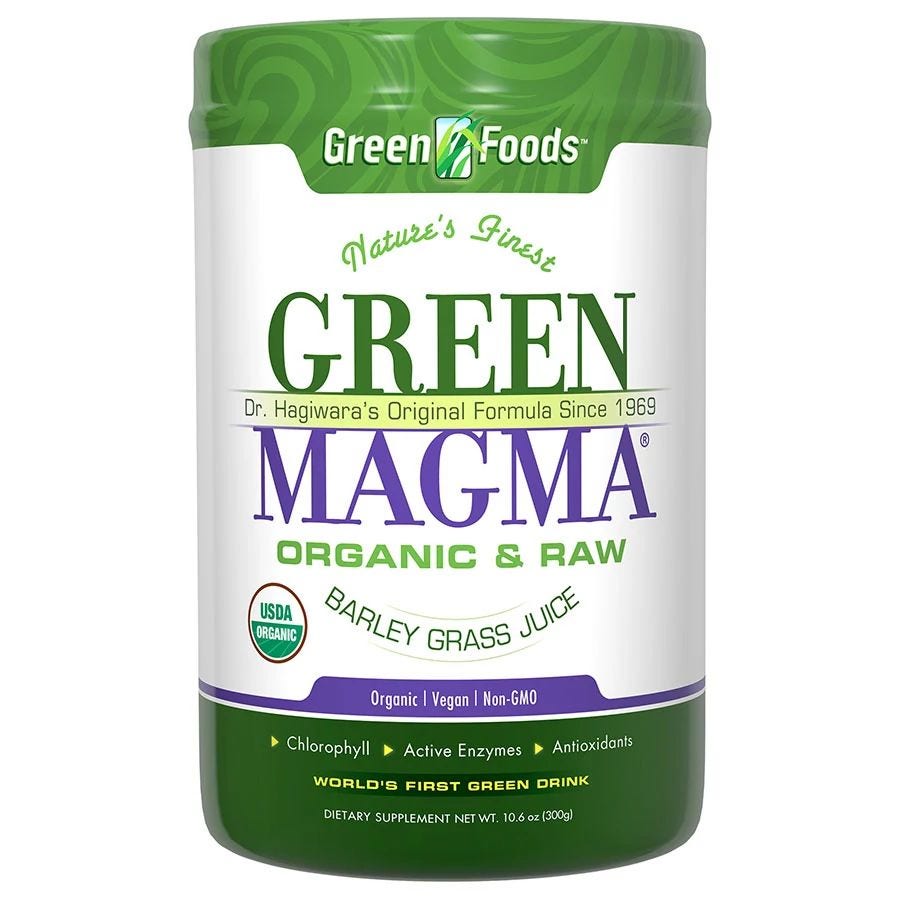 Green Foods Green Magma Barley Grass Juice Powder 11 oz.