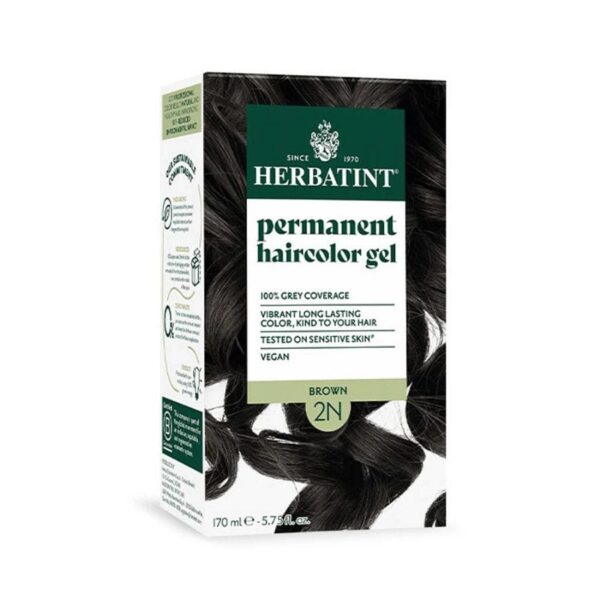 Herbatint 2N Brown Hair Color Gel 4.5 fl. oz.