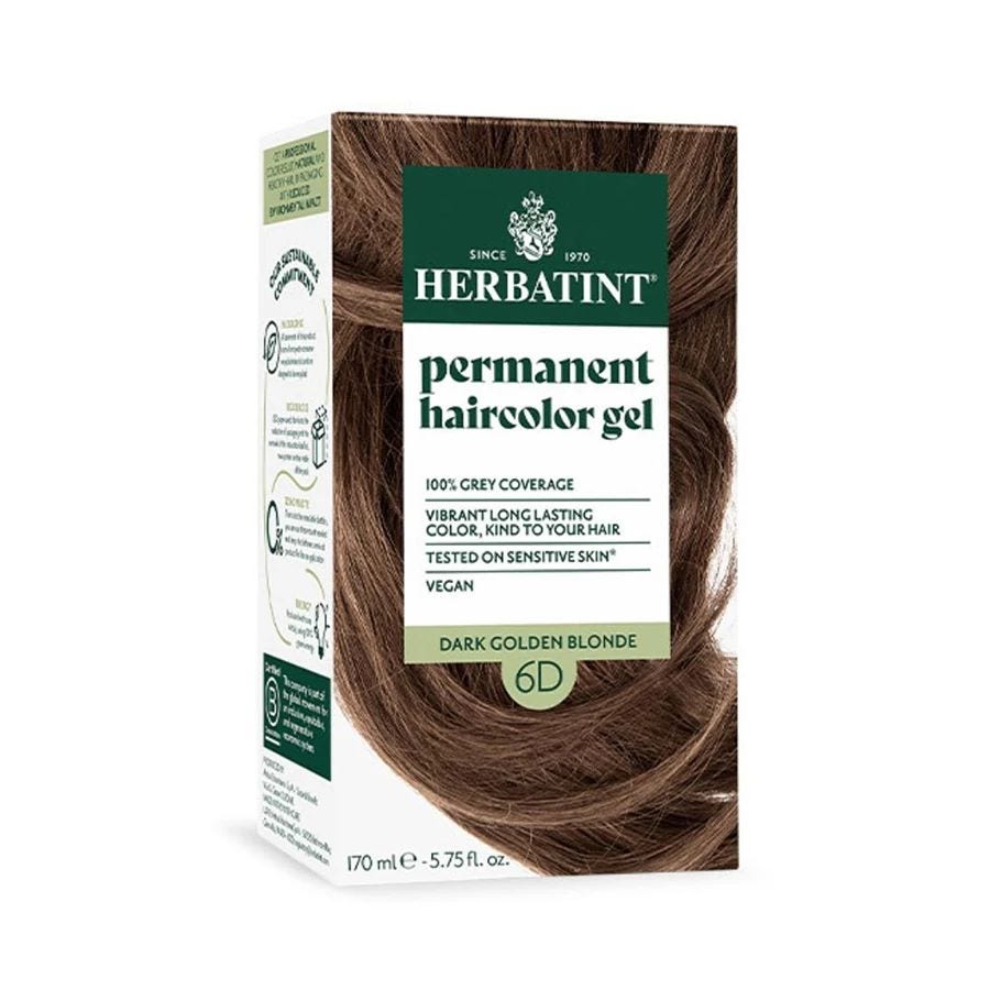 Herbatint 6D Dark Golden Blonde Hair Color Gel 4.5 fl. oz.