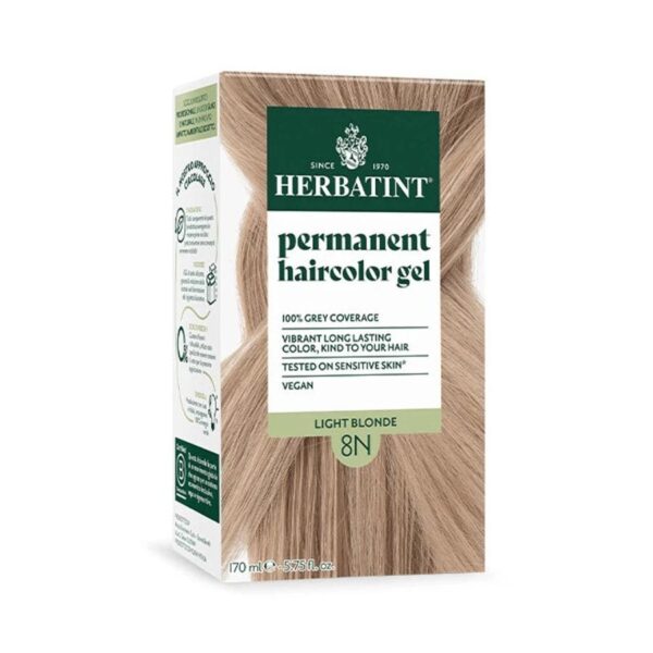 Herbatint 8N Light Blonde Hair Color Gel 4.5 fl. oz.