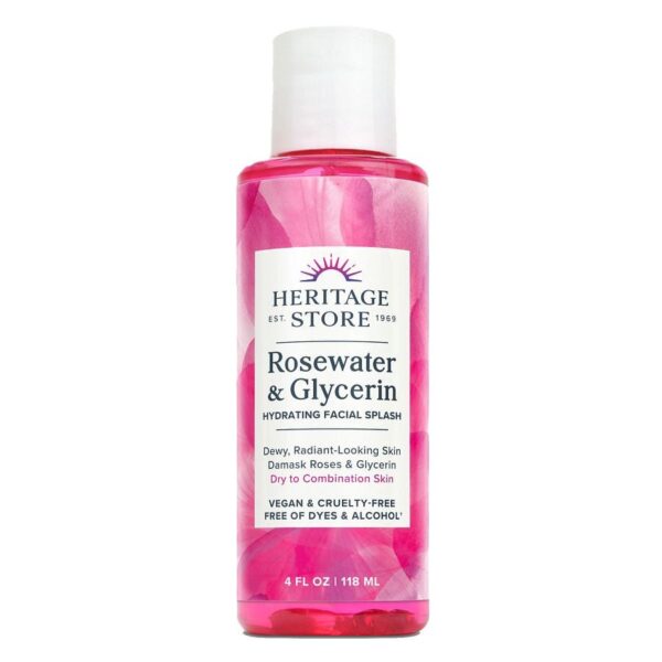 Heritage Products Rosewater and Glycerin - 4 fl oz