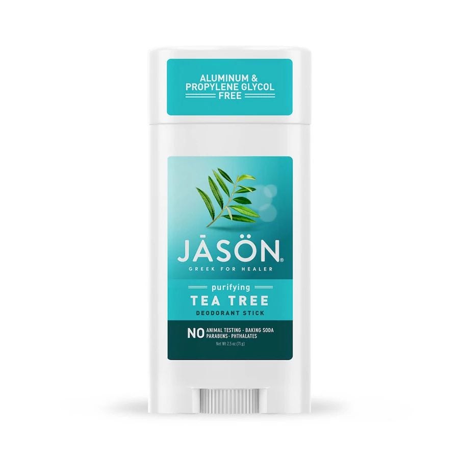 Jason Tea Tree Deodorant Stick 2.5 oz.