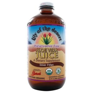 Lily of the Desert Organic Preservative Free Aloe Vera Juice 32 fl. oz.