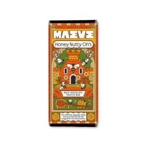 Maeve Honey Nutty Oh's Milk Chocolate Truffle Bar 2.5 oz.