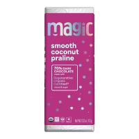 Magic Chocolate Smooth Coconut Praline Dark Chocolate Bar 2.93 oz.