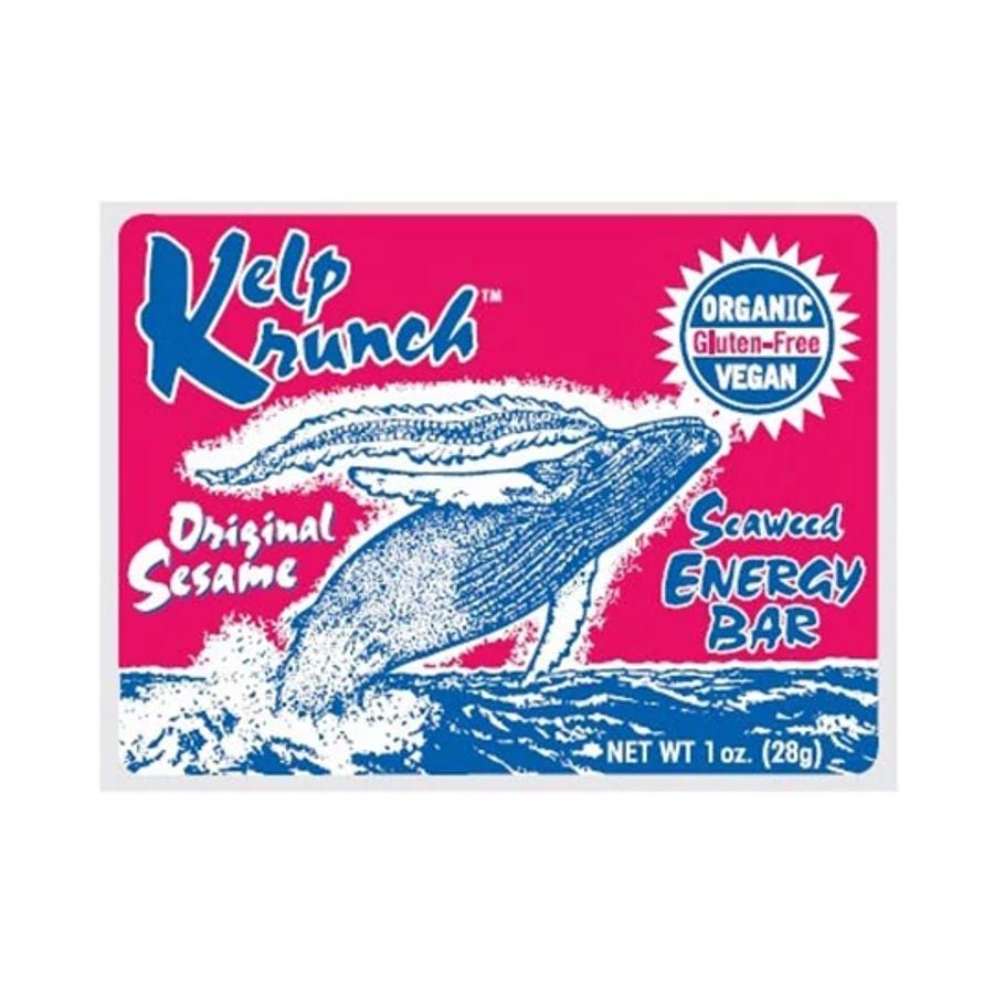 Maine Coast Sea Vegetables Original Kelp Krunch Bar 1 oz.