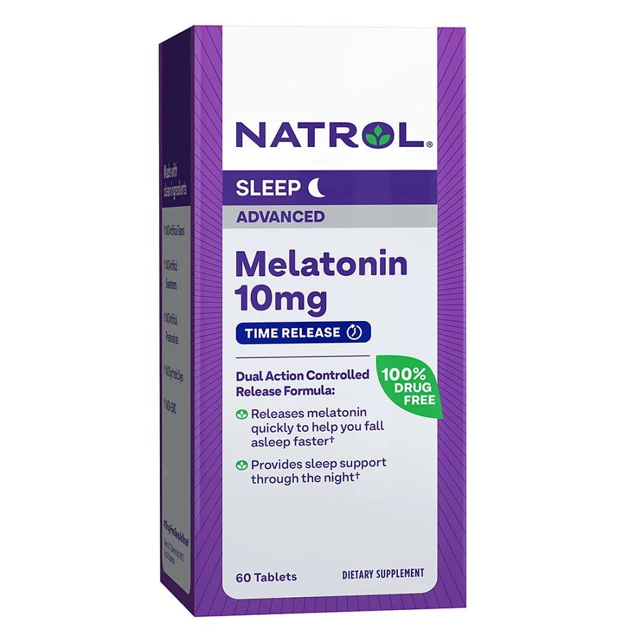 Natrol Advanced Sleep Melatonin Controlled Release Tablets 60 tablets