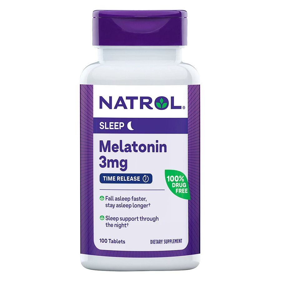 Natrol Melatonin Time Release Tablets 3 mg 100 tablets