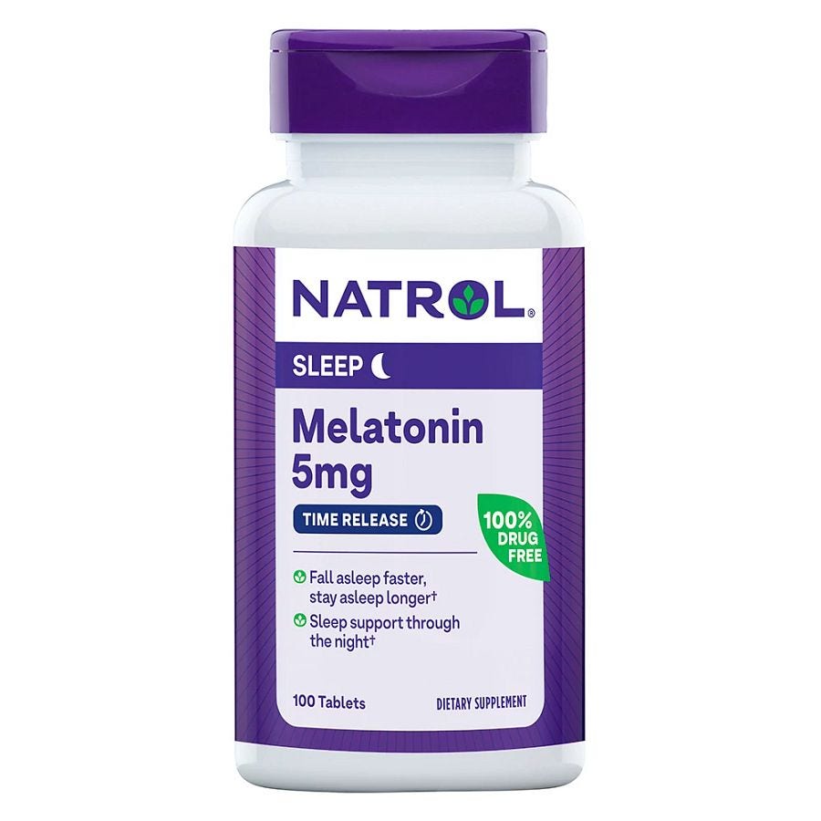 Natrol Melatonin Time Release Tablets 5mg 100 tablets