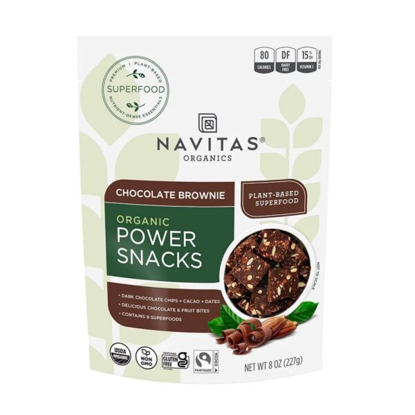 Navitas Organics Chocolate Cacao Power Snacks 8 oz.