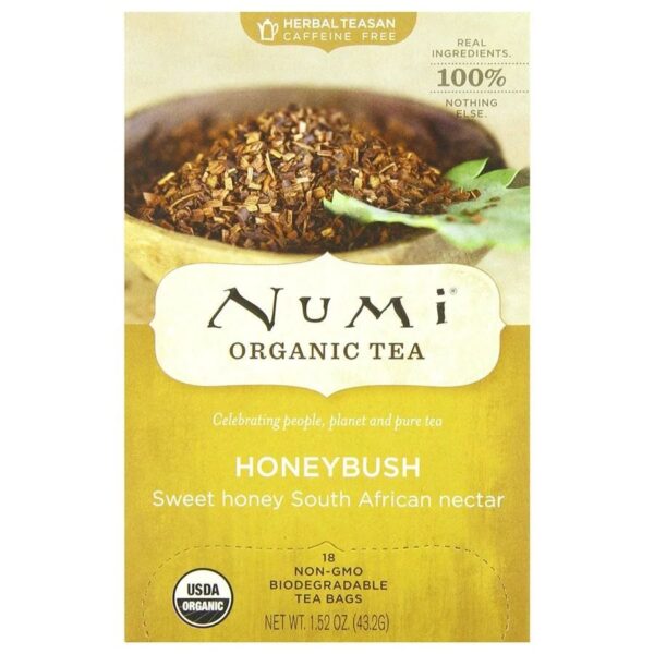 Numi Tea Honeybush Tea 18 tea bags