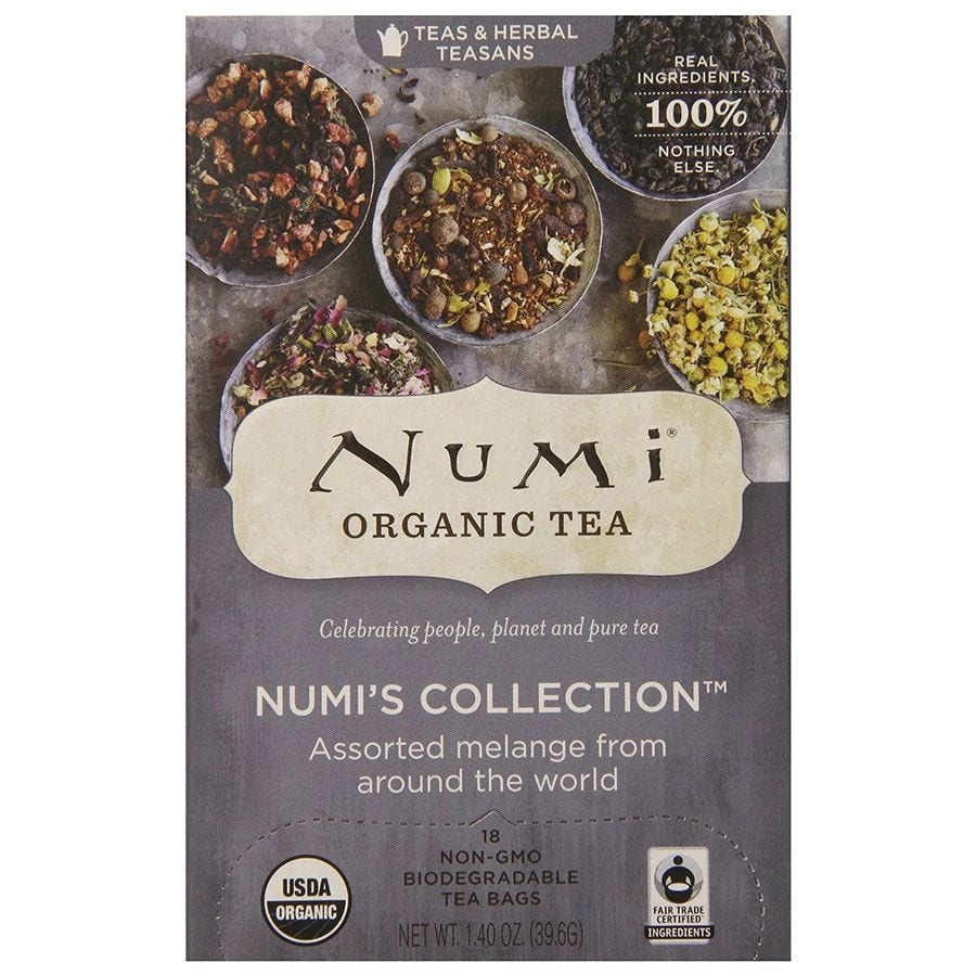 Numi Tea Numi's Collection 16 tea bags assorted