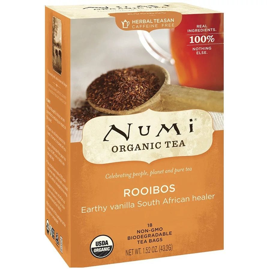 Numi Tea Rooibos Tea 18 tea bags