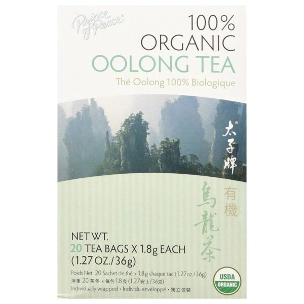 Prince of Peace Organic Oolong Tea 20 tea bags