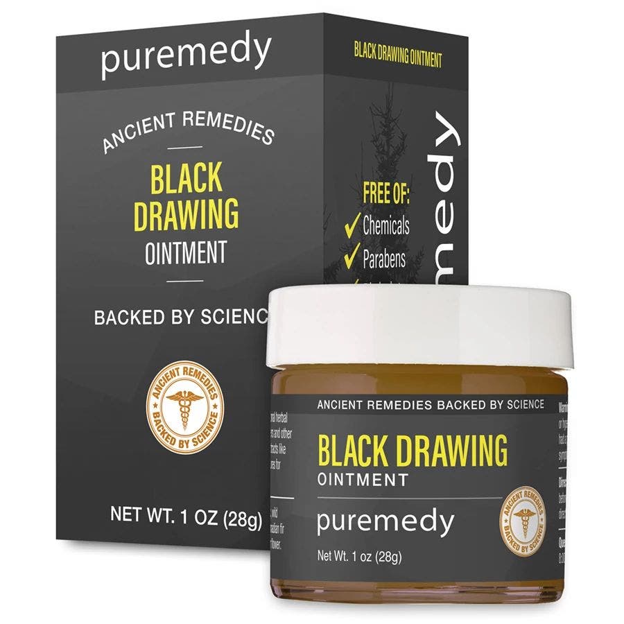 Puremedy Black Drawing Ointment 1 oz.