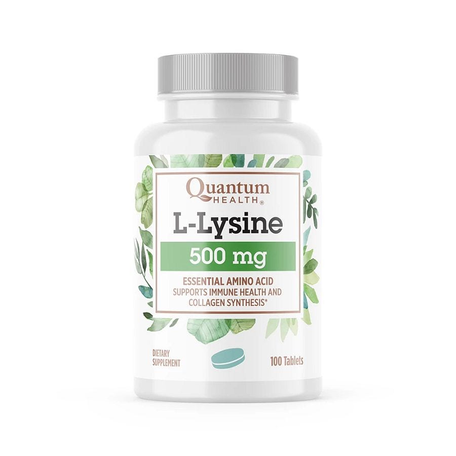 Quantum L-Lysine Tablets 500 mg 100 count