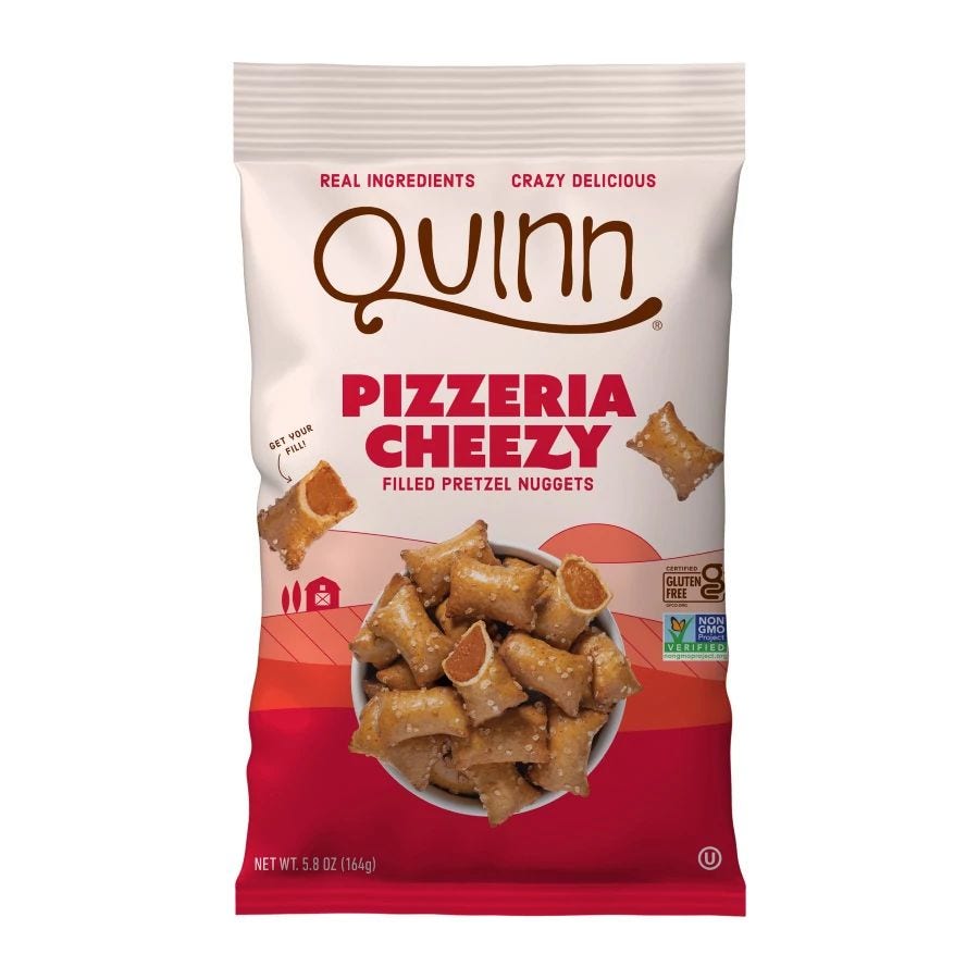 Quinn Pizzeria Cheezy Filled Pretzel Nuggets 5.8 oz.
