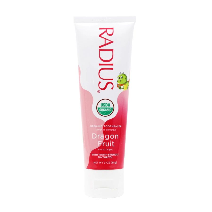Radius Dragon Fruit Organic Toothpaste 3 oz.