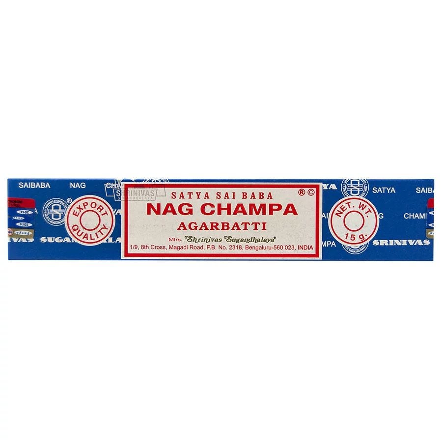 Sai Baba Nag Champa Incense 15 grams