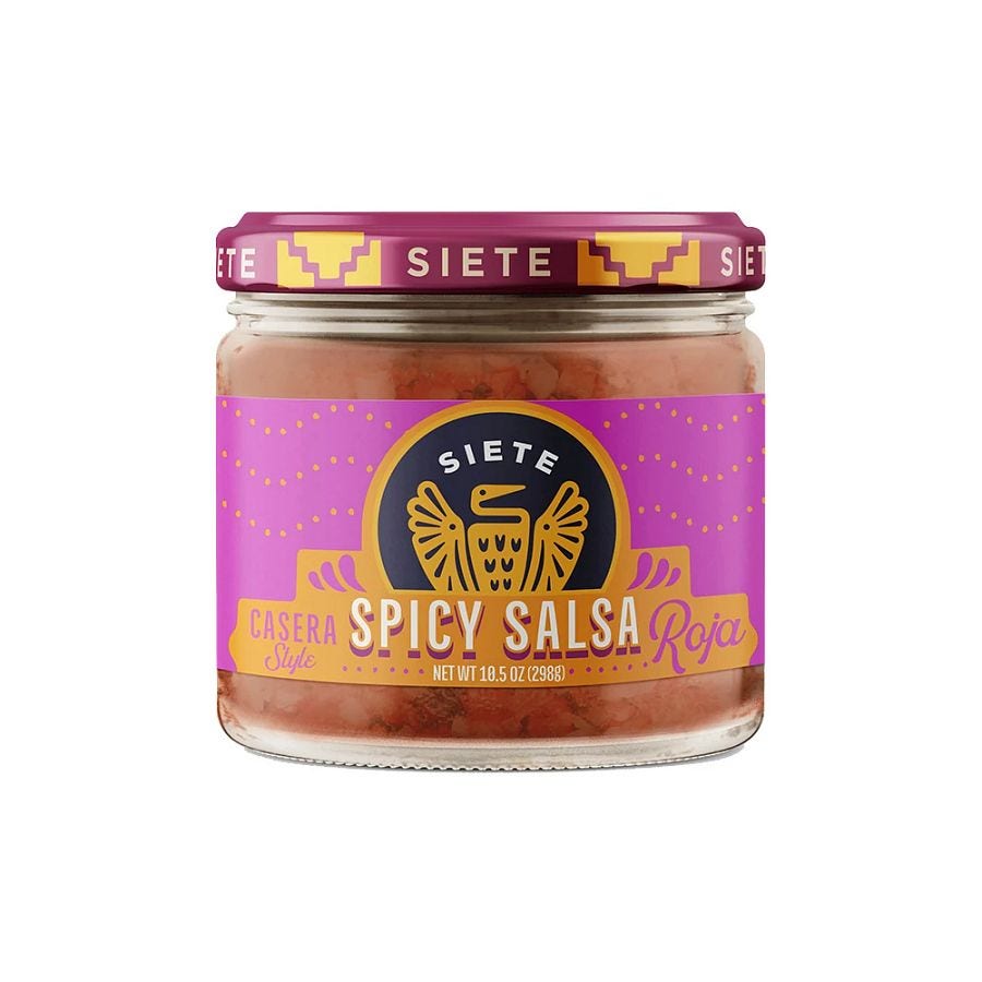 Siete Casera Spicy Salsa Roja 10.5 oz.