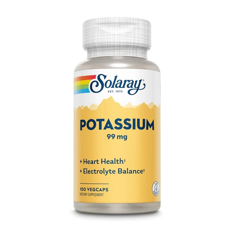 Solaray Potassium 100 VegCaps