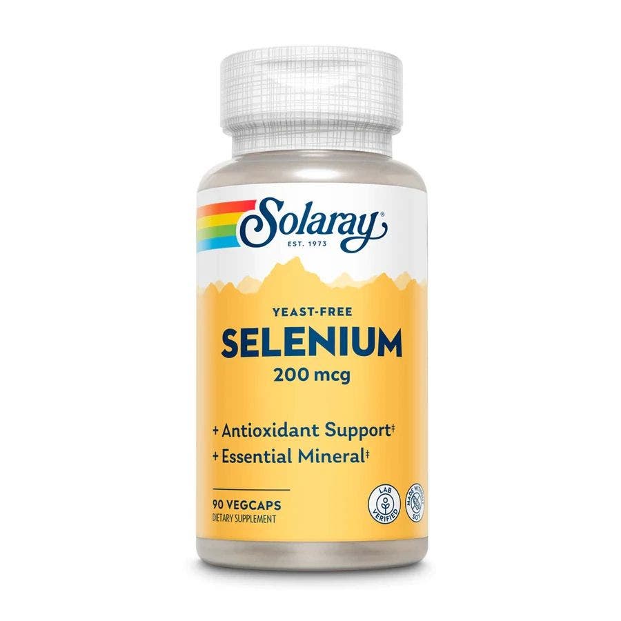 Solaray Yeast-Free Selenium 90 VegCaps