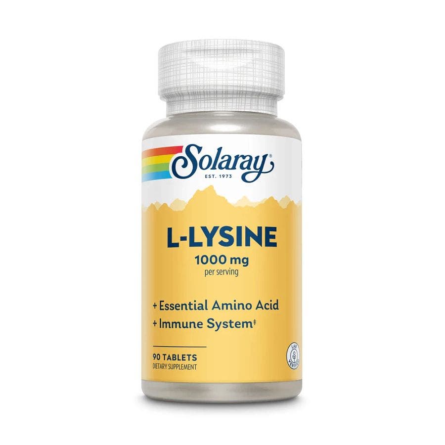 Solaray L-Lysine 90 Tablets