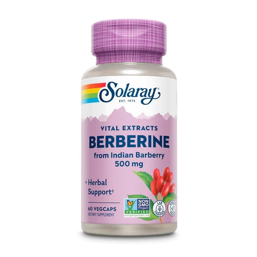 Solaray Berberine Root from Indian Barberry 60 VegCaps