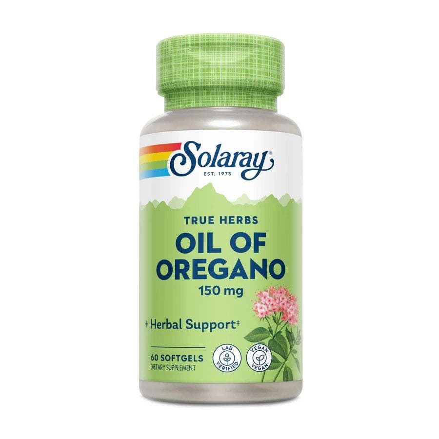 Solaray Oil of Oregano 60 Softgels