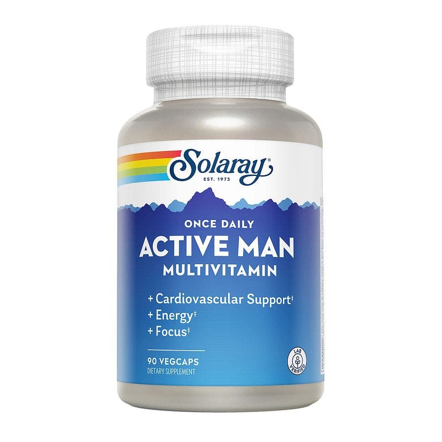 Solaray Once Daily Active Man Multivitamin 90 VegCaps