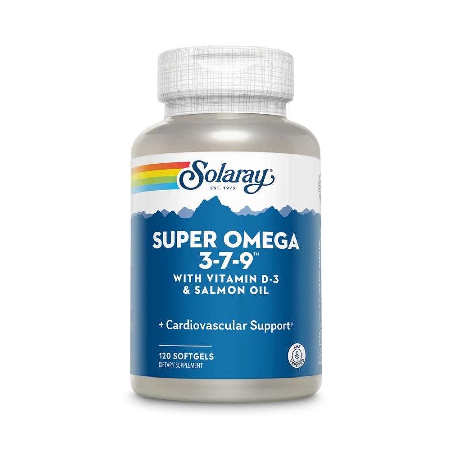 Solaray Super Omega 3-7-9 120 Softgels