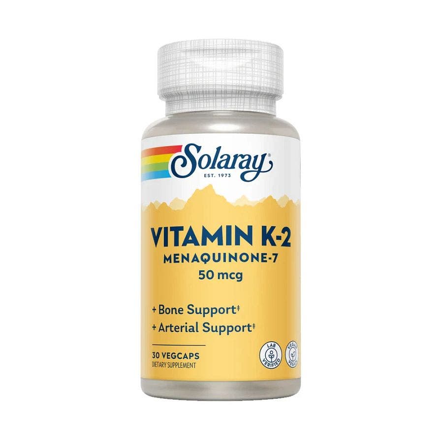 Solaray Vitamin K-2 MK-7 30 VegCaps