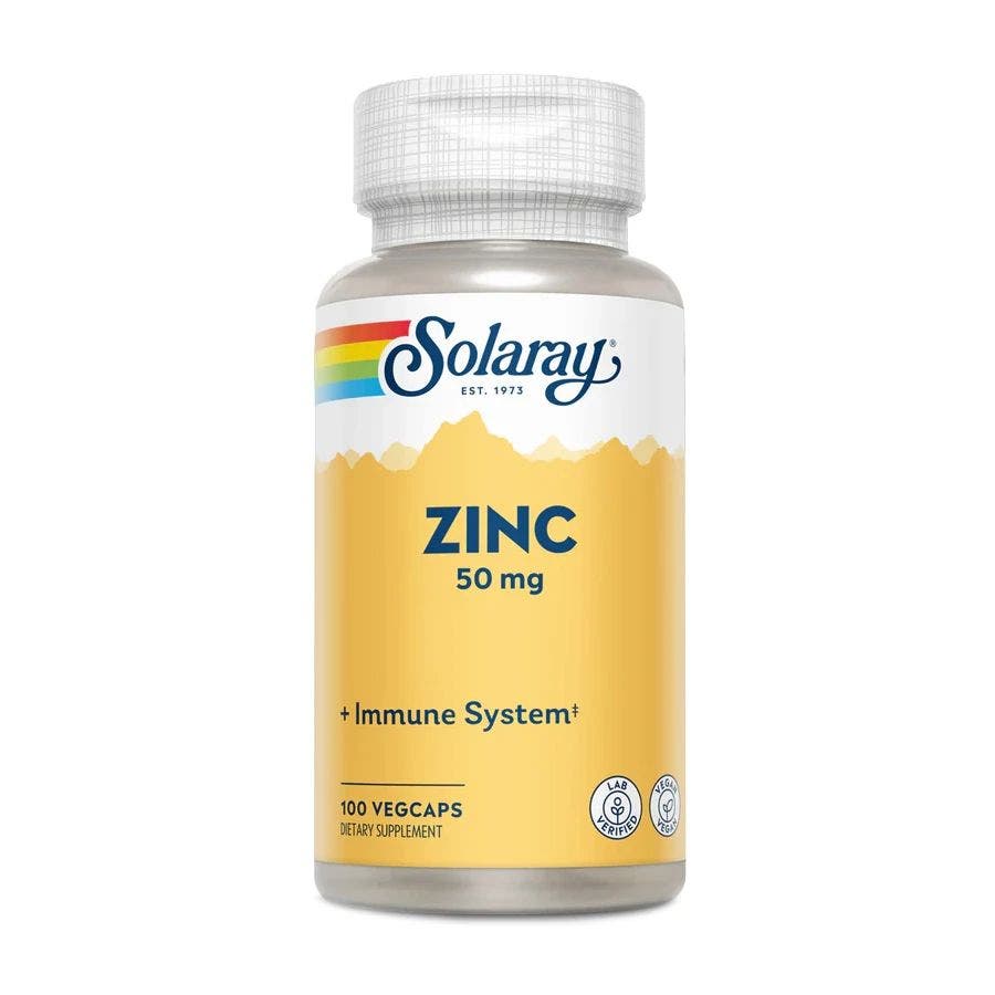 Solaray Zinc 100 VegCaps