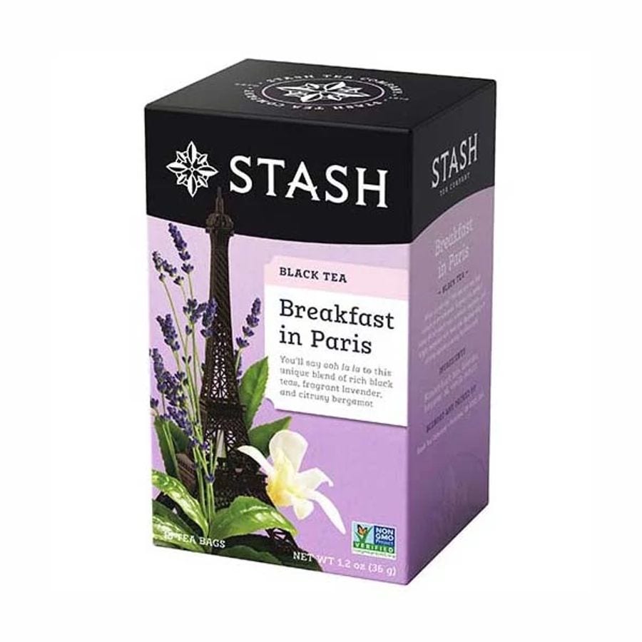 Stash Tea Breakfast in Paris Tea Bags 18 tea bags