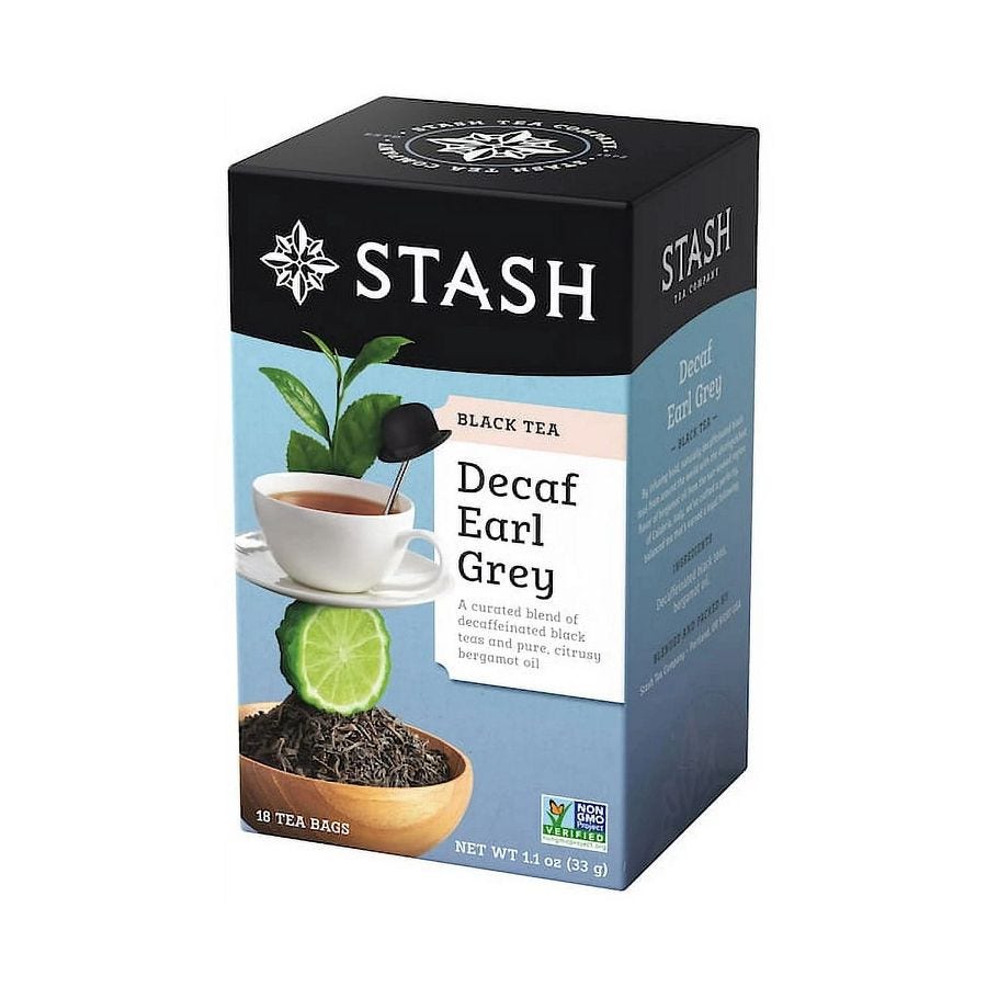 Stash Tea Earl Grey Tea Bags 18 foil tea bags