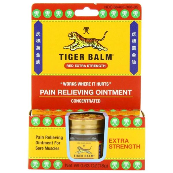 Tiger Balm Red Extra Strength 0.63 oz.