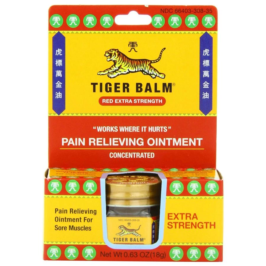 Tiger Balm Red Extra Strength 0.63 oz.
