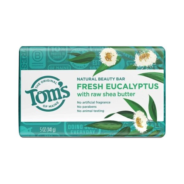 Tom's of Maine Eucalyptus Moisturizing Bar Soap 5 oz