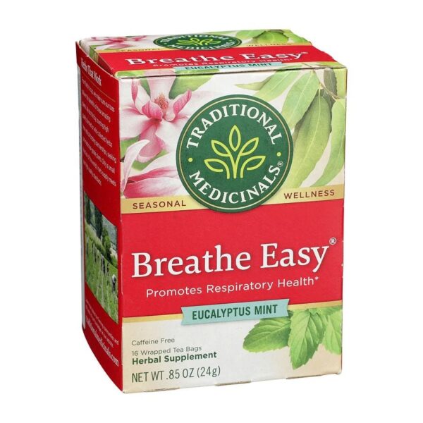 Traditional Medicinals Breathe Easy Tea 16 tea bags