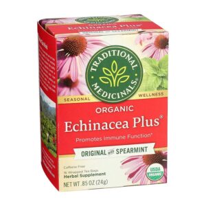Traditional Medicinals Organic Echinacea Plus Tea 16 tea bags