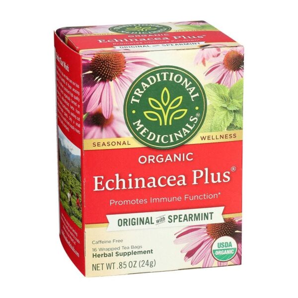 Traditional Medicinals Organic Echinacea Plus Tea 16 tea bags