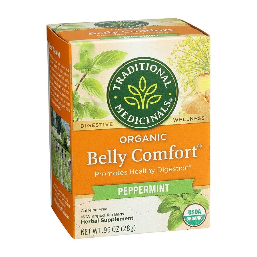 Traditional Medicinals Organic Belly Comfort Tea 16 tea bags